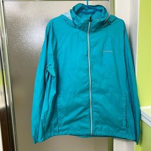 Size 1x Columbia rain wind breaker jacket